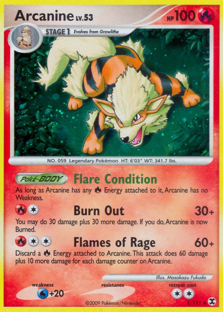 blaine's arcanine pokemon card value Pokemon - Blaine39;s Arcanine (1) - Gym Challenge