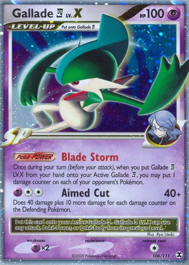 Gallade E4 Lv.X