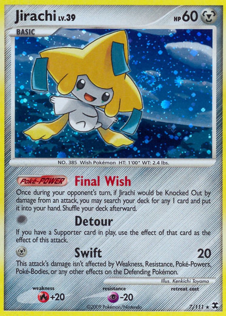 how rare is jirachi pokemon card Radiant Jirachi - 120/195 Ultra Rare main image 1