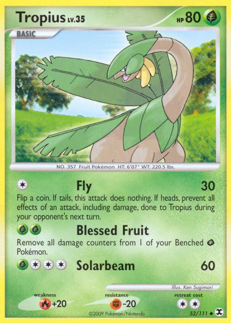 tropius pokemon card price Tropius (Illustration Rare) - Paldea Evolved