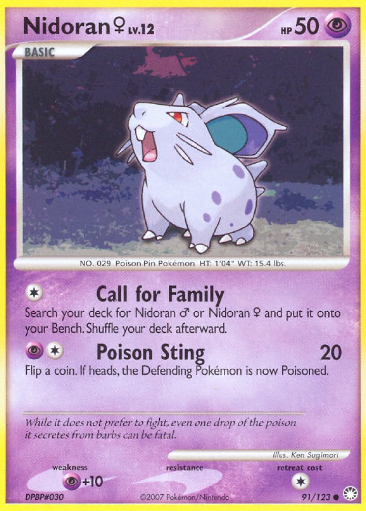 Nidoran F 91/123 Price 2026 | Mysterious Treasures