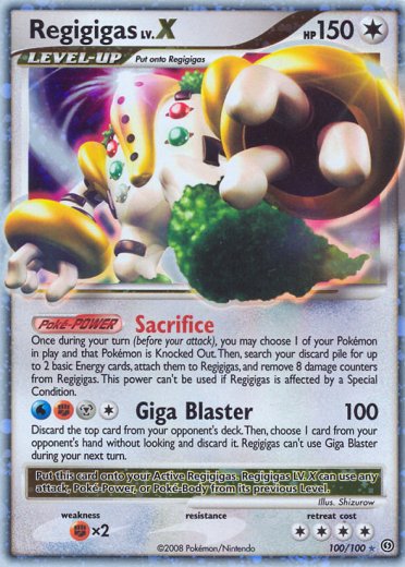 Regigigas LV.X