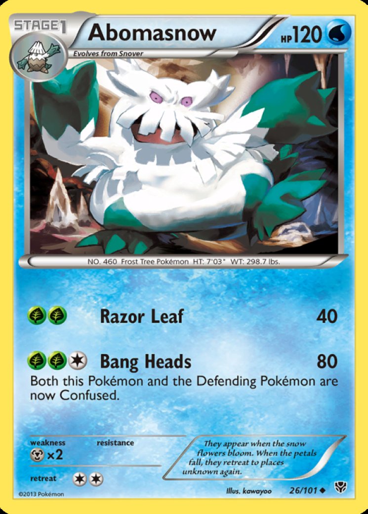 mega abomasnow ex pokemon card M1S] 076/063〈SR〉 Preserved in a tamper Mega Abomasnow ex - 036/132
