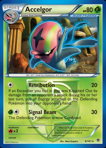 Accelgor (Team Plasma)