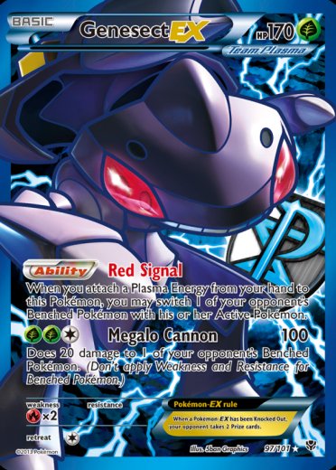 Genesect EX (Team Plasma) (97 Full Art)