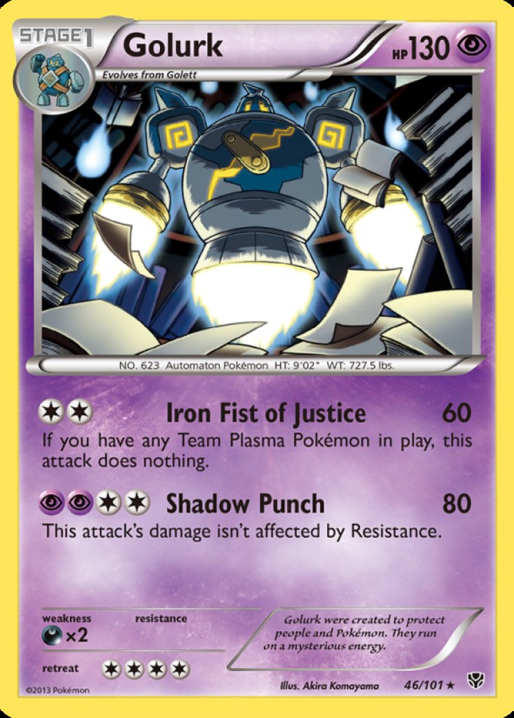 golurk pokemon card price CGC 9 Golurk Shiny Gold (Graded Card) – Phurion main image 1