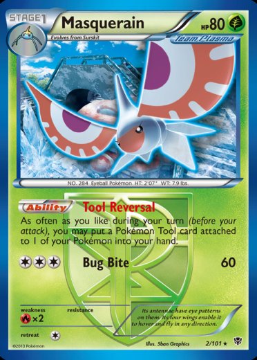 Masquerain (Team Plasma)