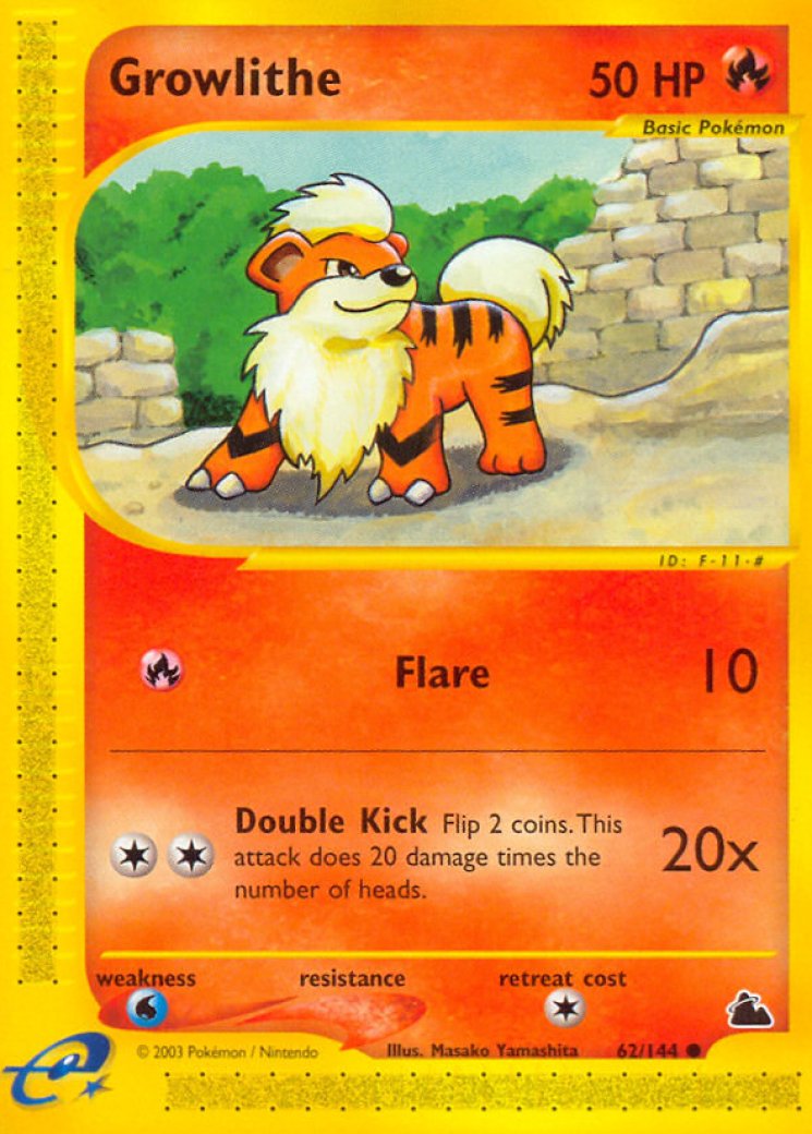 basic growlithe pokemon card value Amazon.com: 25 Rare Pokemon Cards with 100 HP or Higher (Assorted Lot with  No Duplicates) (Original Version) : Toys & Games