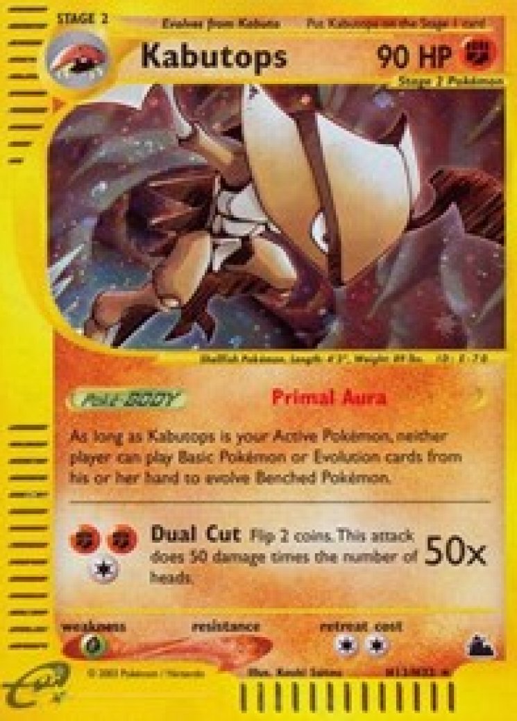 Kabutops - Pokemon Card Prices & Trends