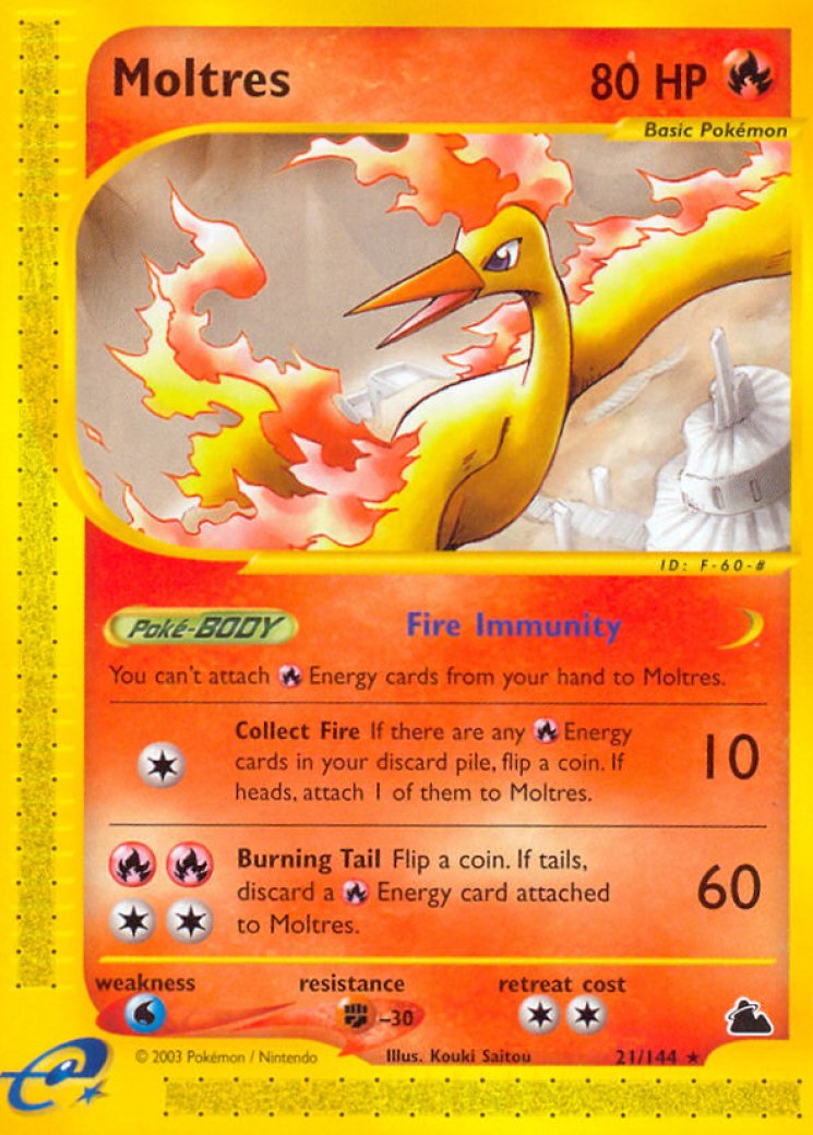 Moltres 21/144 Price 2026 | Skyridge
