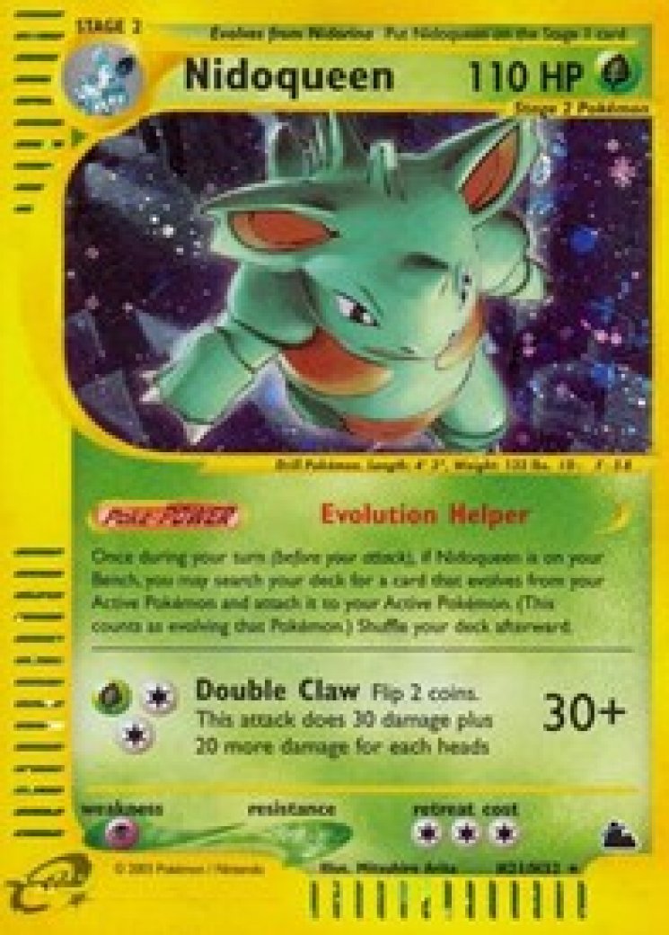 ポケモンカードゲーム Nidoqueen Nidoqueen (H21) H21/144 Price 2026 | Skyridge