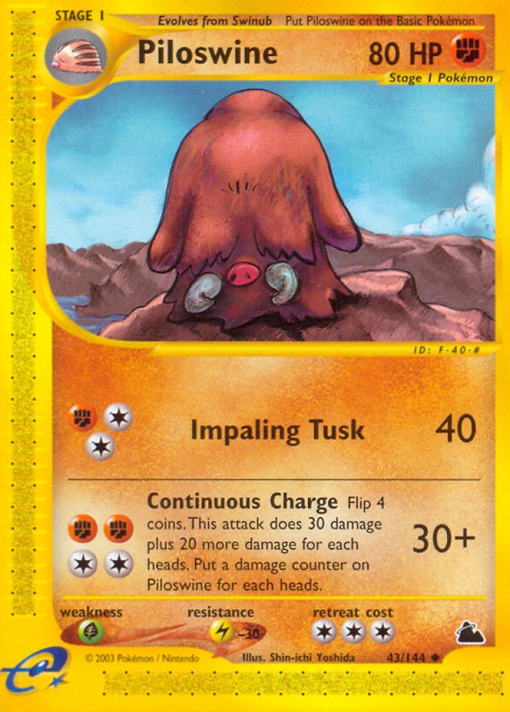 Piloswine - Pokemon Card Prices & Trends Piloswine - Pokemon Card Prices & Trends