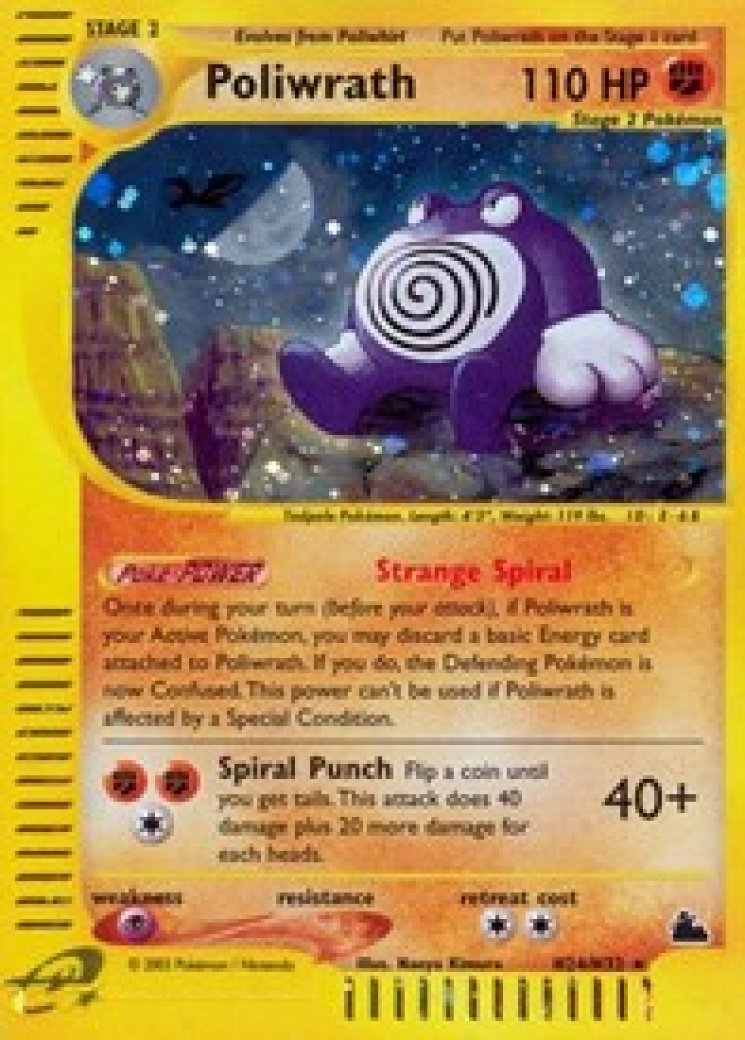 holographic poliwrath pokemon card value Amazon.com: Pokemon - Poliwrath 062/165 - Pokemon 151 - Reverse Foil