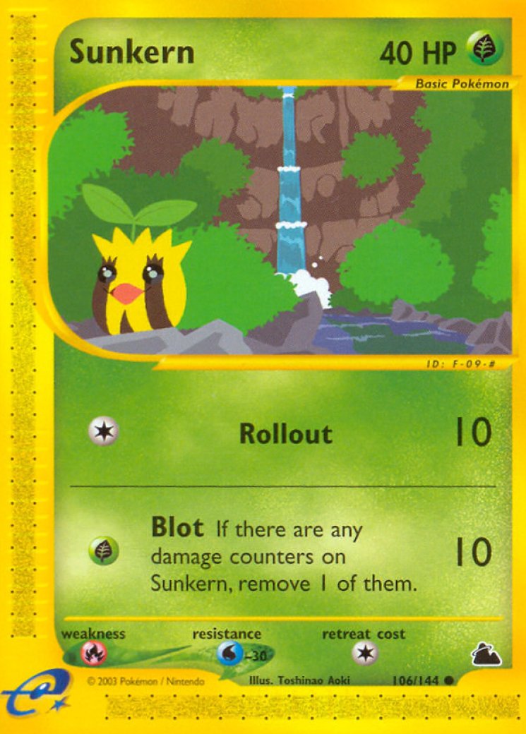 sunkern pokemon card value (Secluded Springs #4/71, 1-Diamond) Common Retreat cost sunkern pokemon card value Pokemon