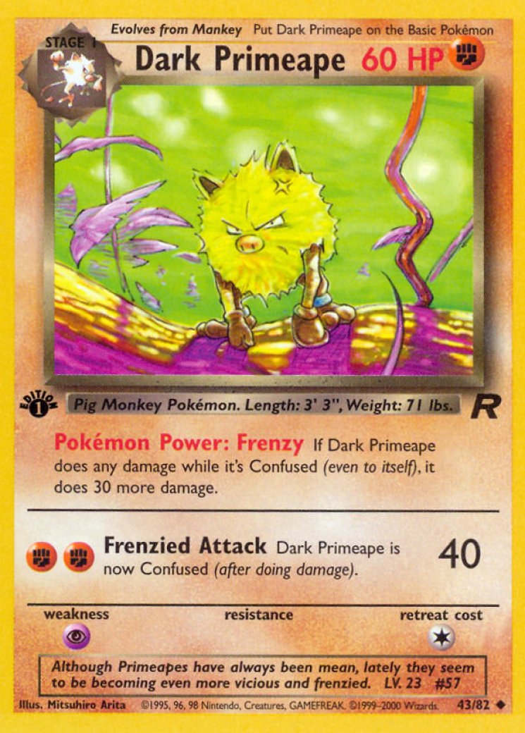 Mankey - Team Rocket - Pokemon Card Prices & Trends Mankey - Team Rocket - Pokemon Card Prices & Trends