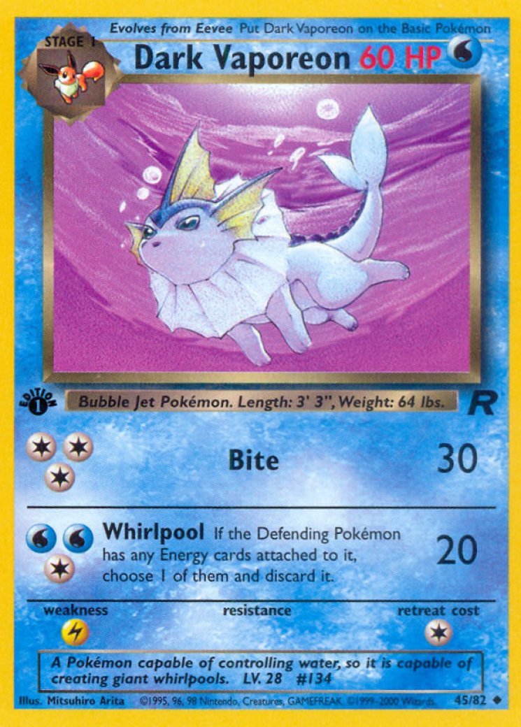vaporeon v pokemon card value Vaporeon ex (110/101) [Delta Species] – Pokemon Plug main image 1