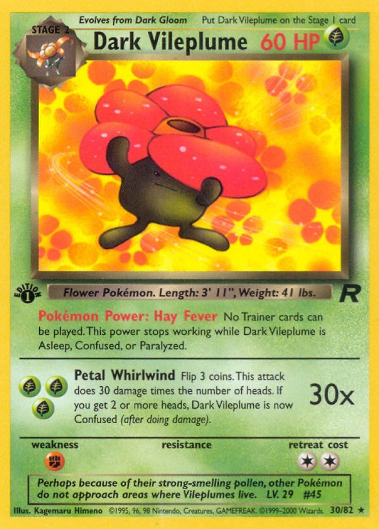Erika's Vileplume - Gym Heroes - Pokemon Card Prices & Trends