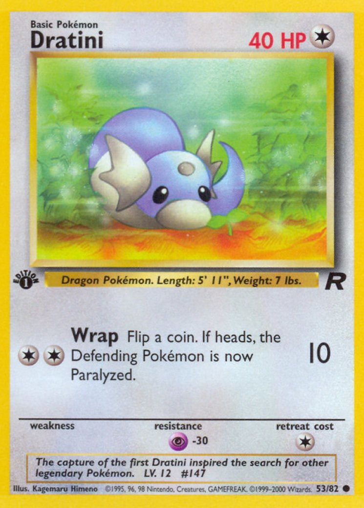 dratini pokemon card price Shadowless 26/102 Base Set Pokémon Cards – CollexyLux – Evolves from null Type 1999 Dratini Pokemon Card -