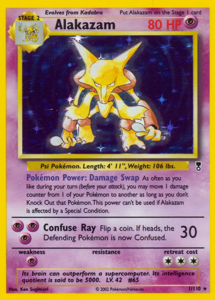 Alakazam 英語版 1/110 Alakazam 1/110 Price 2026 | Legendary Collection