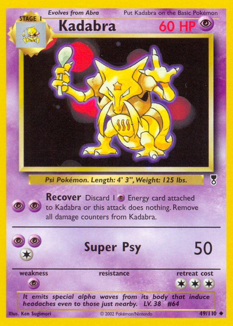 1995 dark kadabra pokemon card value Fanatics Collect
