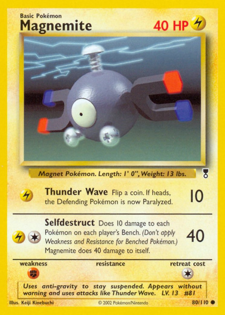 Magnemite 80/110 Price 2026 | Legendary Collection