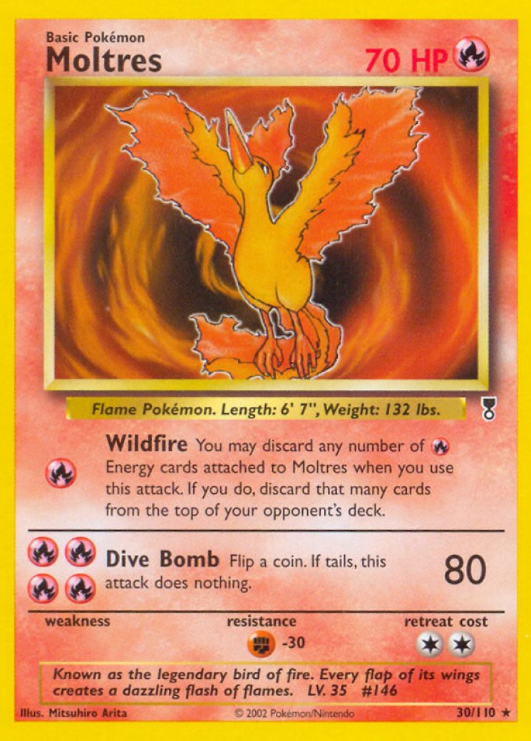 Moltres - Legendary Collection - Pokemon Card Prices & Trends Moltres - Legendary Collection - Pokemon Card Prices & Trends