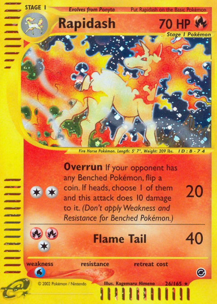 Rapidash (26) 26/165 Price 2026 | Expedition