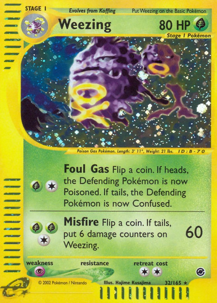 Weezing (32) 32/165 Price 2026 | Expedition