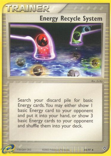 Energy Recycle System