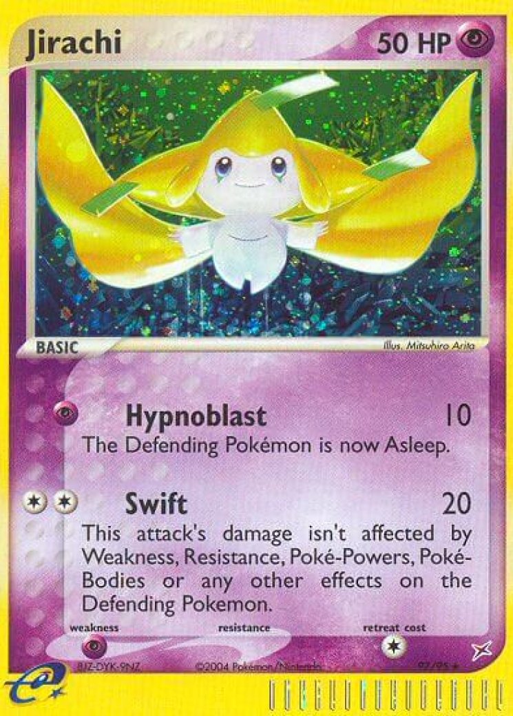 pokemon cards pikachu full art Jirachi Prism Star ✵ SM12a 091/173 PR Card main image 1