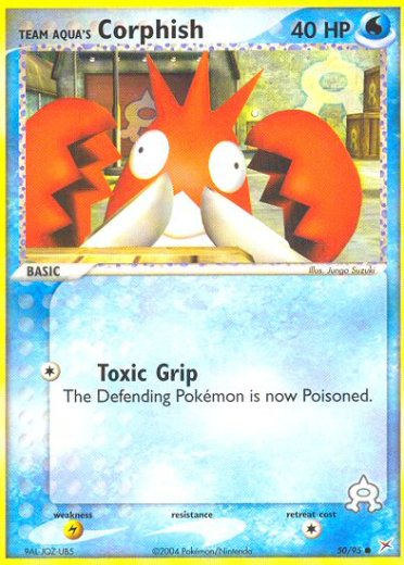 Team Aqua's Corphish - 50/95