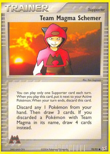Team Magma Schemer