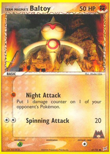 Team Magma's Baltoy - 61/95