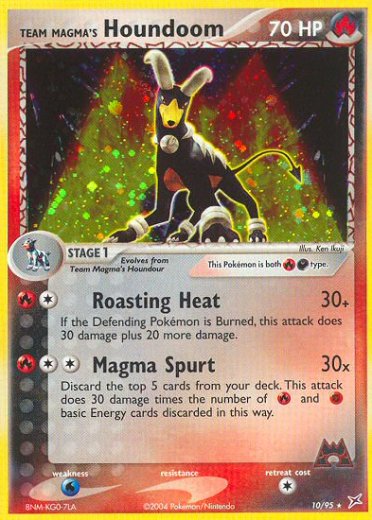 Team Magma's Houndoom - 10/95