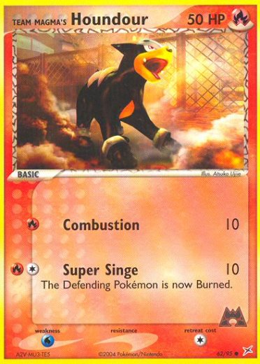 Team Magma's Houndour - 62/95