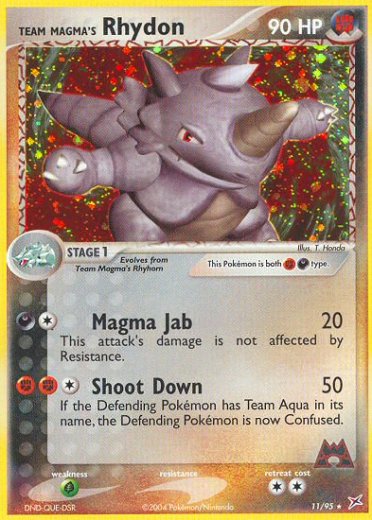 Team Magma's Rhydon - 11/95