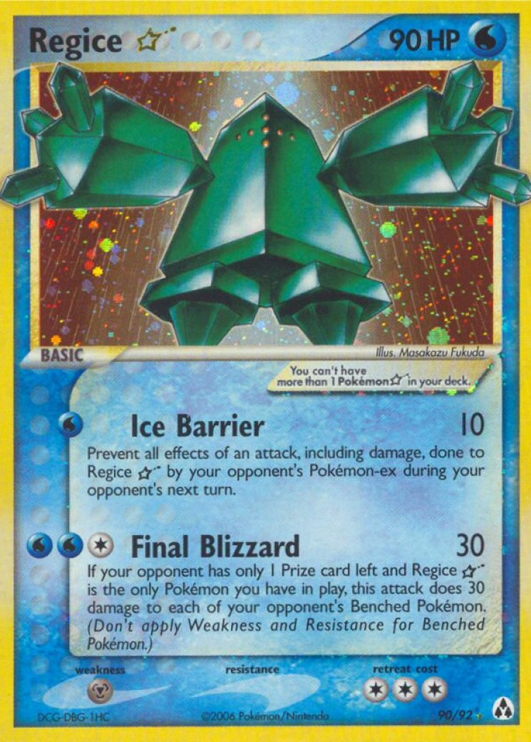 Regice - Pokemon Card Prices & Trends Regice - Pokemon Card Prices & Trends