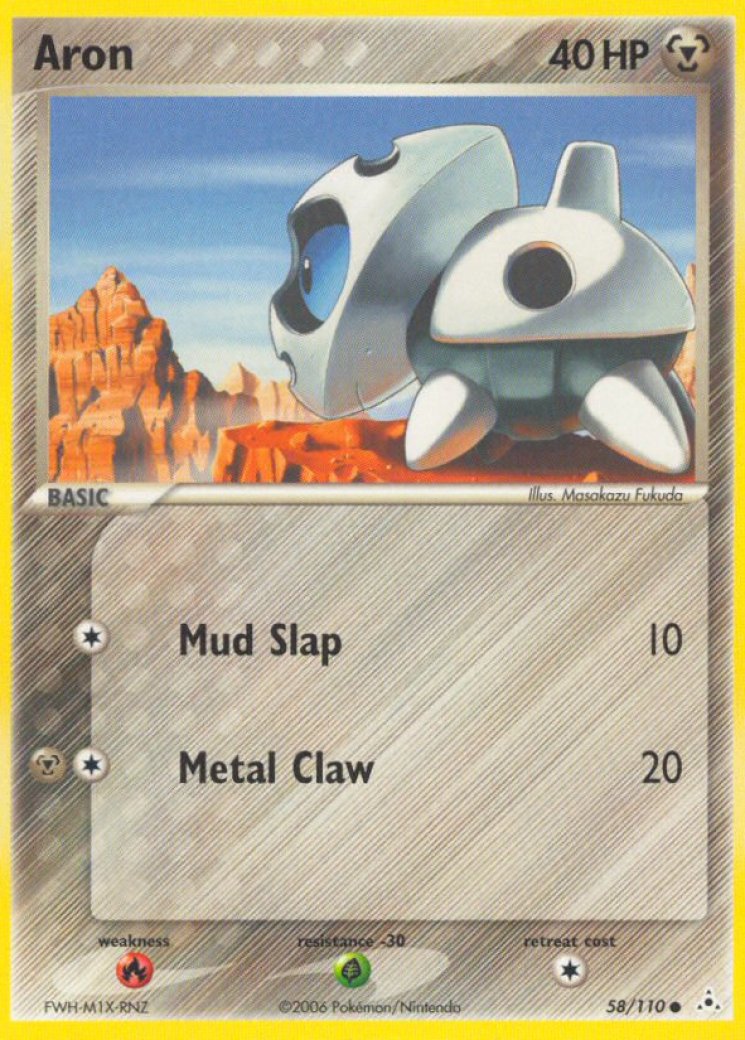 aron pokemon card value Pokemon - Aron (57) - Plasma Blast - Collectible Card - Single Trading Card  - 1 Piece : Buy Online at Best Price in KSA