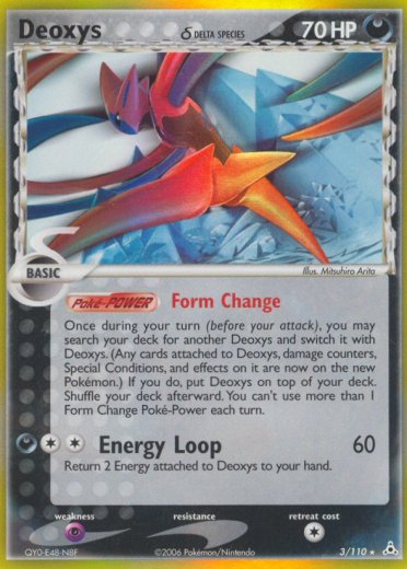 Deoxys (Delta Species - Attack Forme)