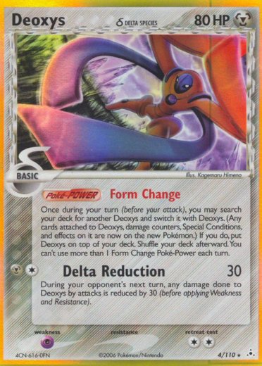 Deoxys (Delta Species - Defense Forme)