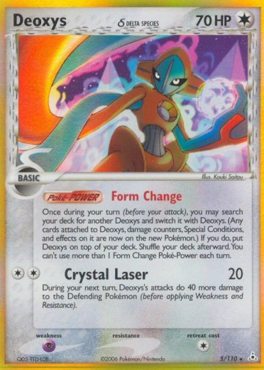 Deoxys (Delta Species - Normal Forme)