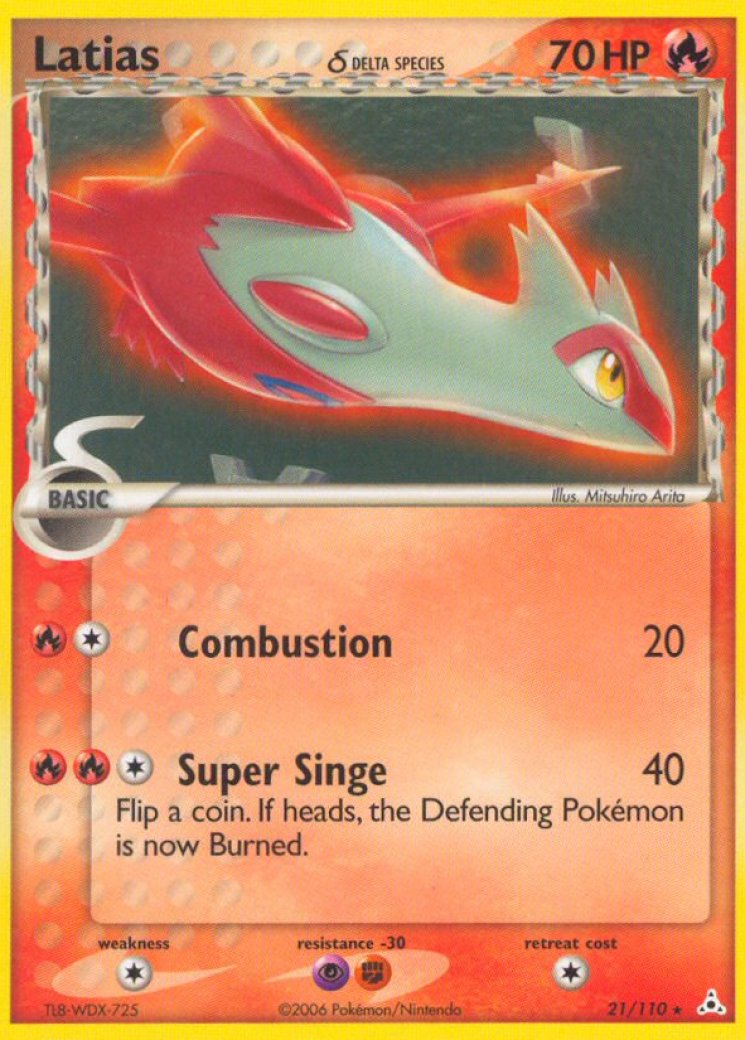 Latias (Delta Species) - Holon Phantoms - Pokemon Card Prices & Trends