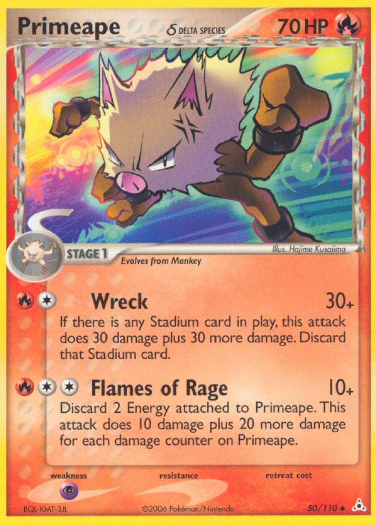Primeape (Delta Species) - Holon Phantoms - Pokemon Card Prices & Trends