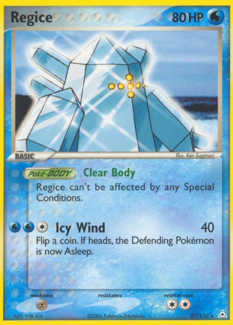 Regice - Pokemon Card Prices & Trends