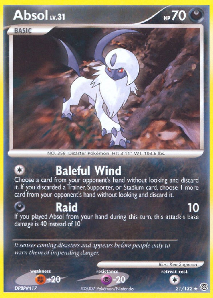absol pokemon card price Absol #038/073 Reverse Holo Pokémon Card Champions Path – CTKollectables