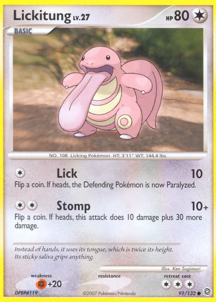 Lickitung 16/18 Price 2026 | Southern Islands