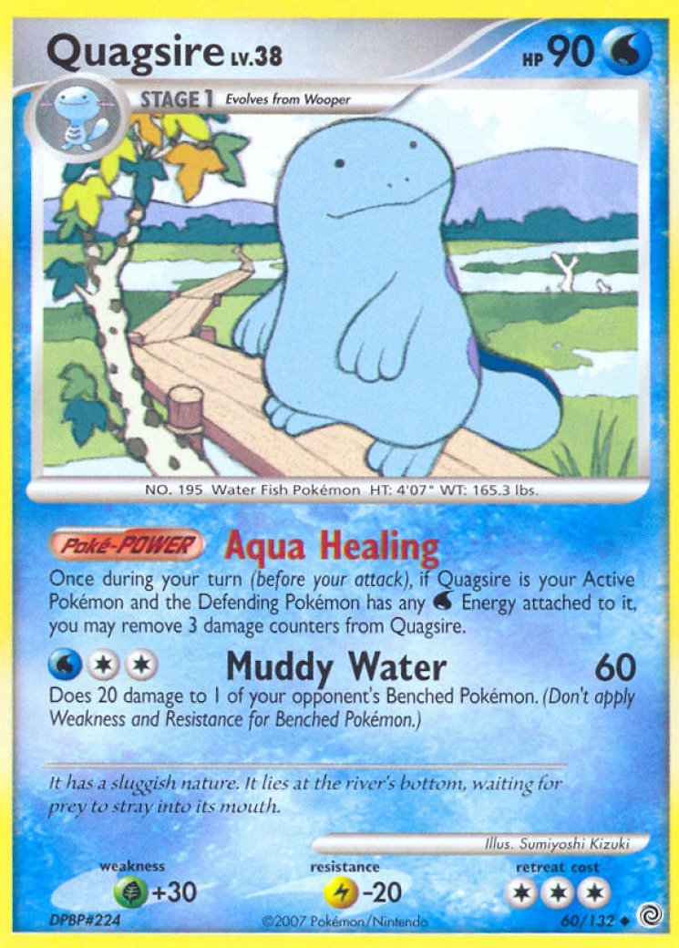 shiny quagsire pokemon card Quagsire 26/109 Pokmon card from Ex Team Rocket Returns for sale at best  price