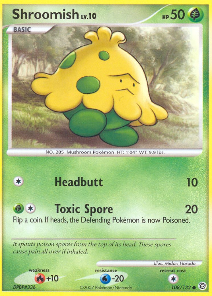Shroomish - Pokemon Card Prices & Trends