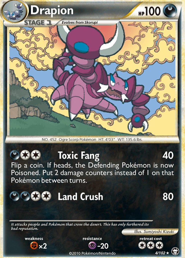 drapion v pokemon card value - - 118/196 - Lost Origin Darkness Darkness Pokemon TCG Ultra Rare Drapion