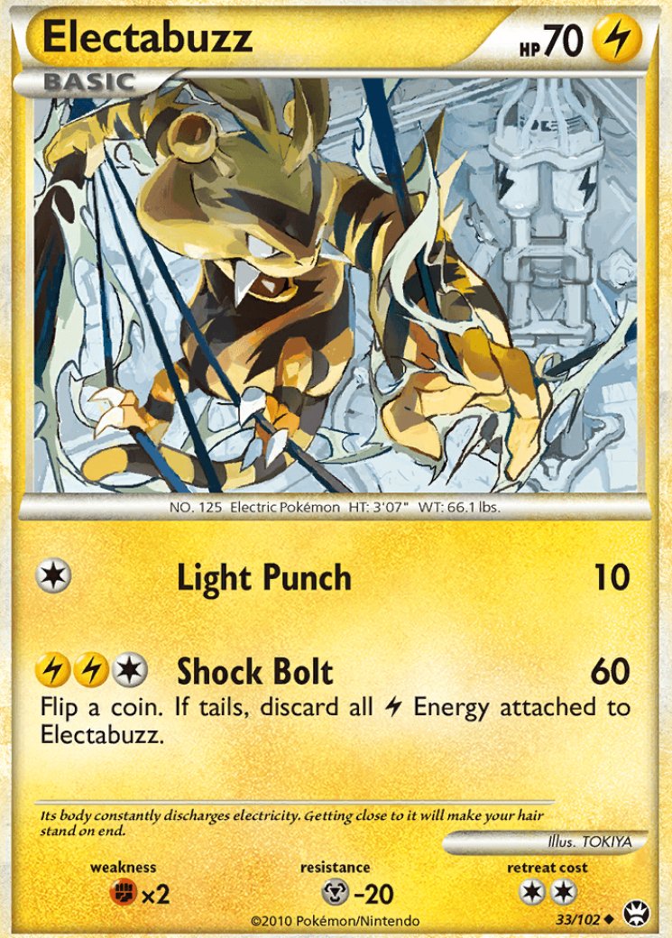 Electabuzz 33/102 Price 2026 | Triumphant